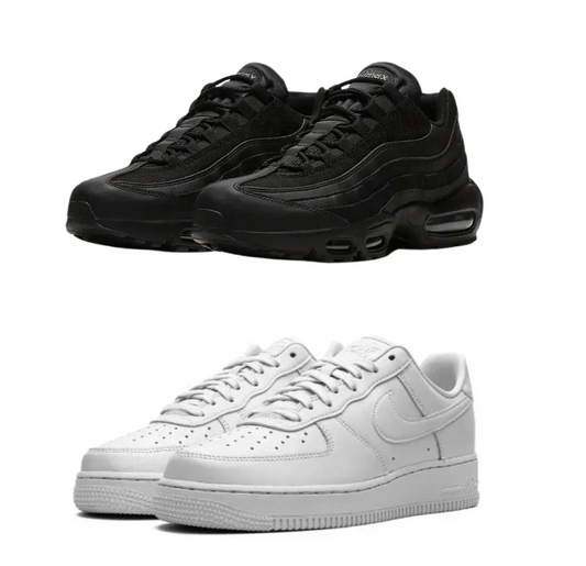 Nike AirMax 95 Essential “ Triple Black” x Airforce 1